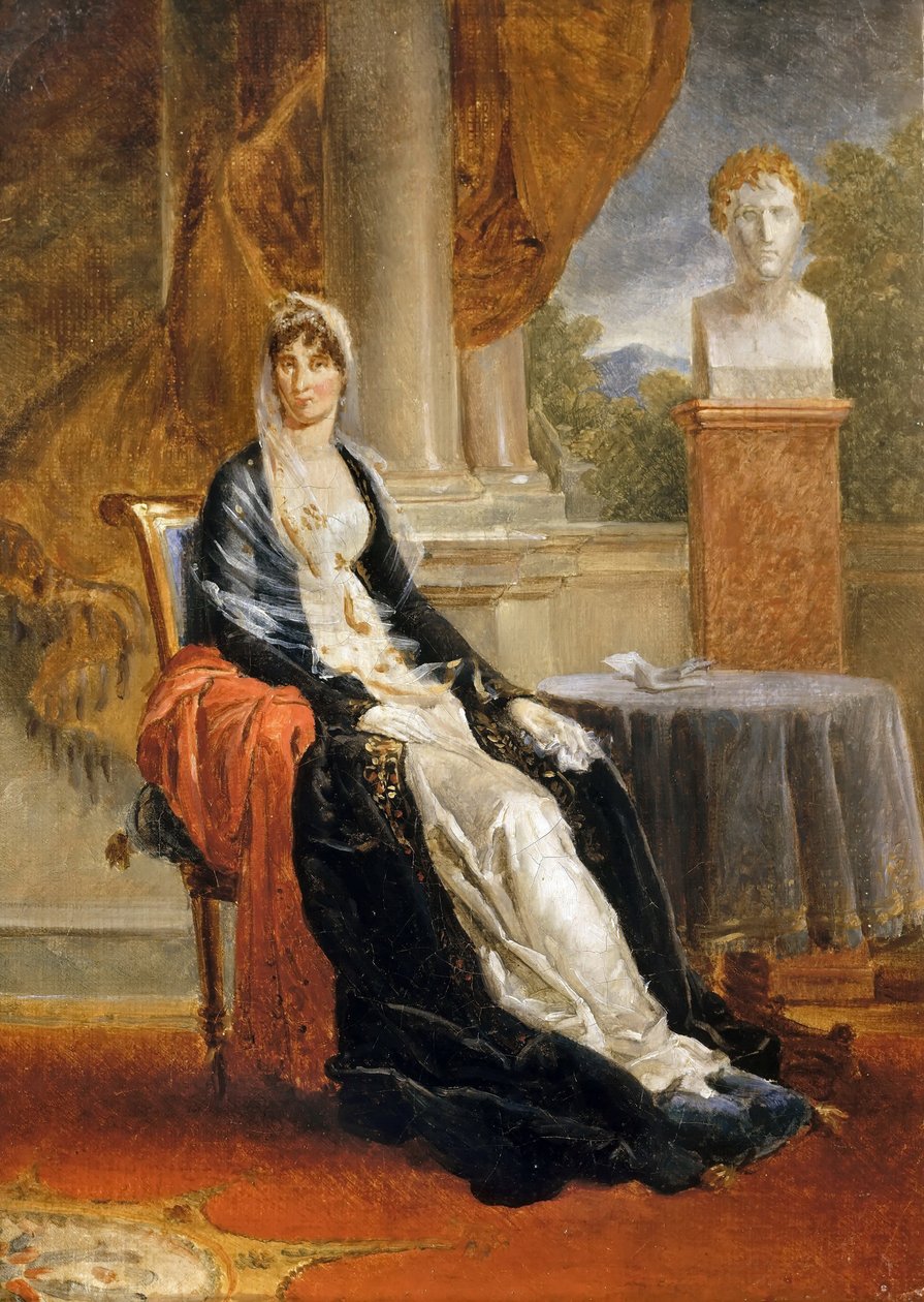 Maria Letizia Buonaparte, z domu Ramolino 1750-1836 autorstwa Francois Pascal Simon Gerard