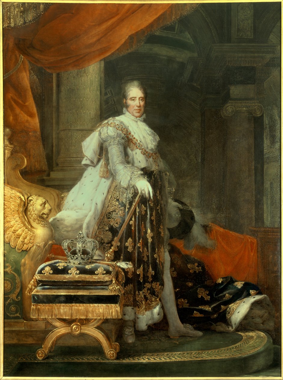 Portret Karola X autorstwa Francois Pascal Simon Gerard
