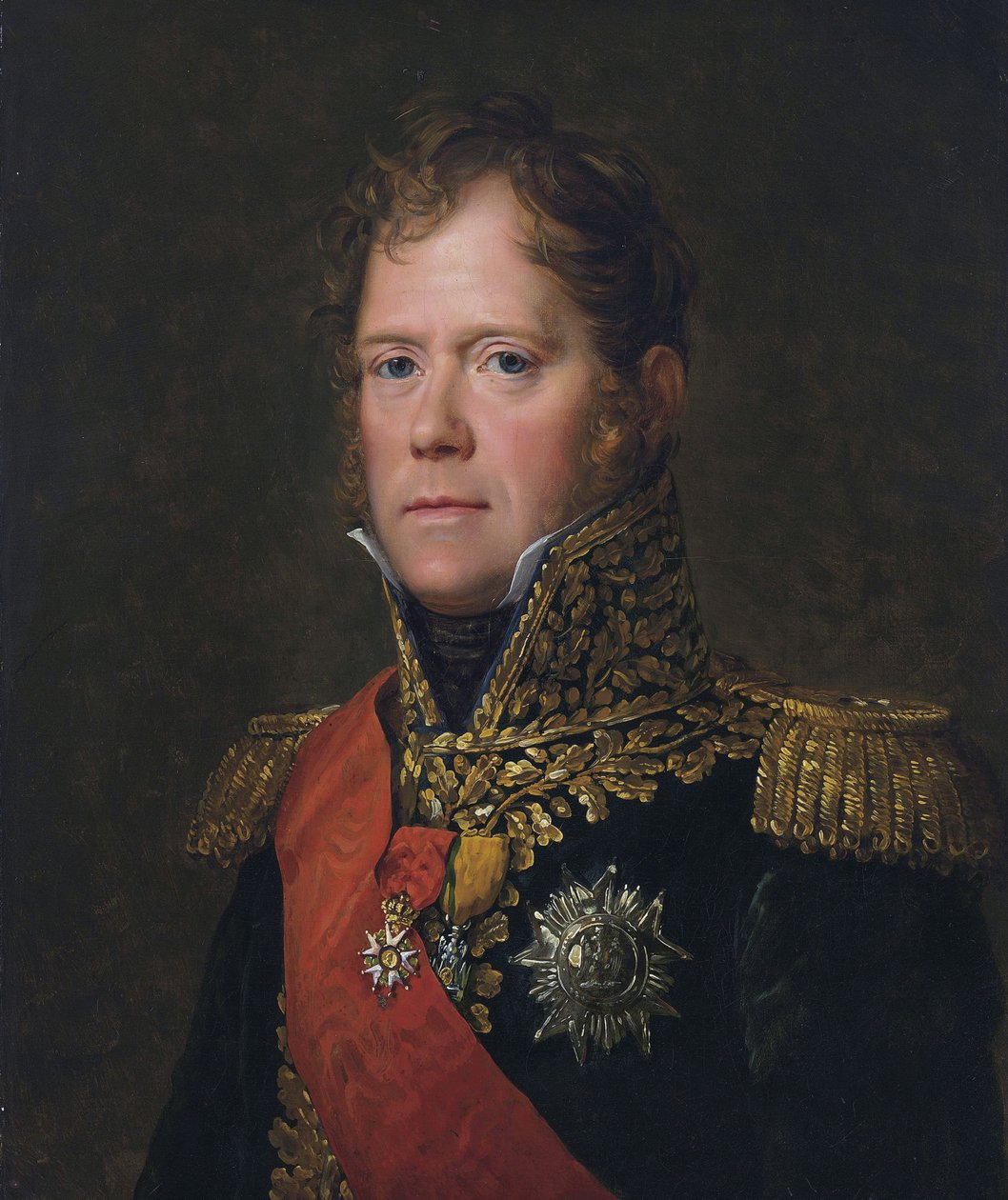 Portret marszałka Michela Neya 1769-1815, ok. 1805 autorstwa Francois Pascal Simon Gerard