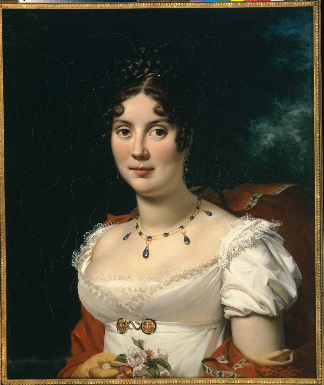 Portret damy autorstwa Francois Pascal Simon Gerard