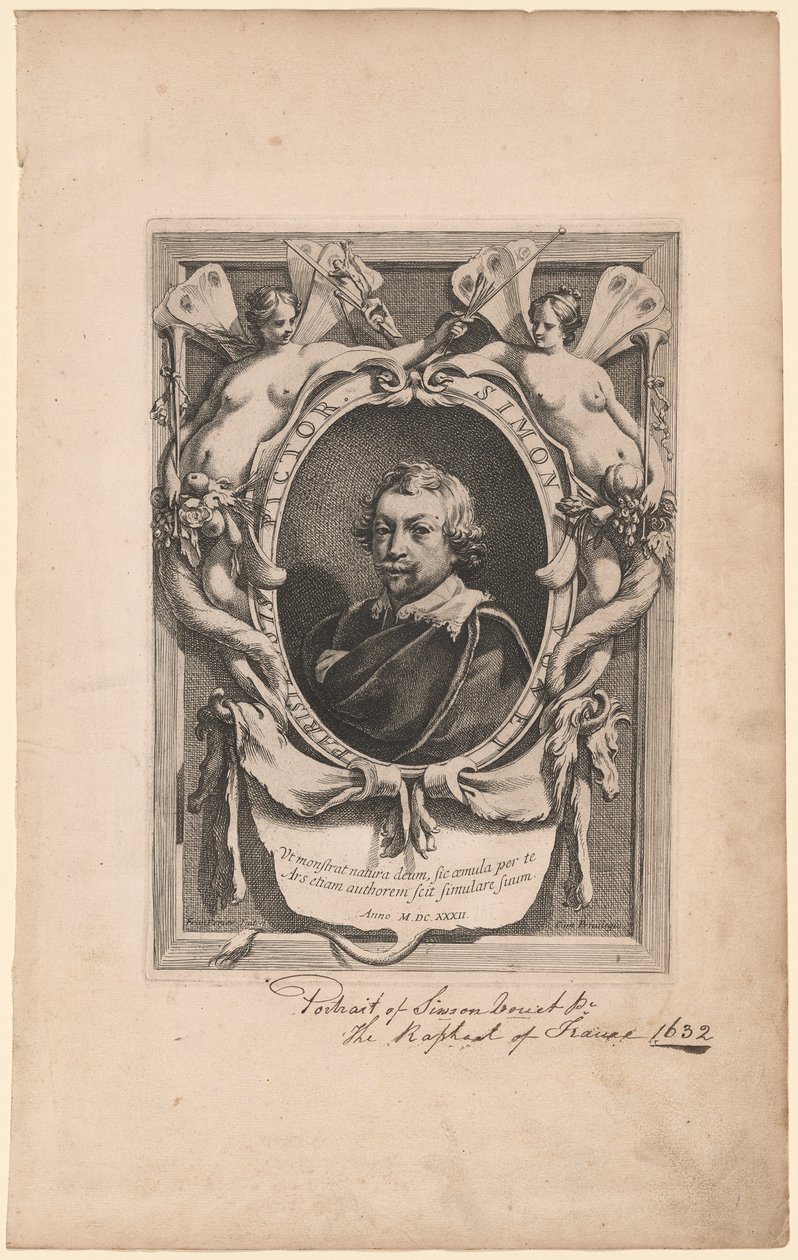 Portret Simona Voueta autorstwa Francois Perrier