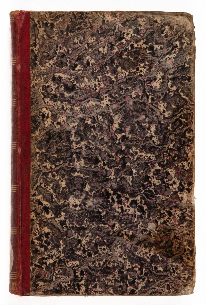 Genie du Christianisme, 1802 (papier ze skóry i marmuru) autorstwa Francois Rene Vicomte de Chateaubriand