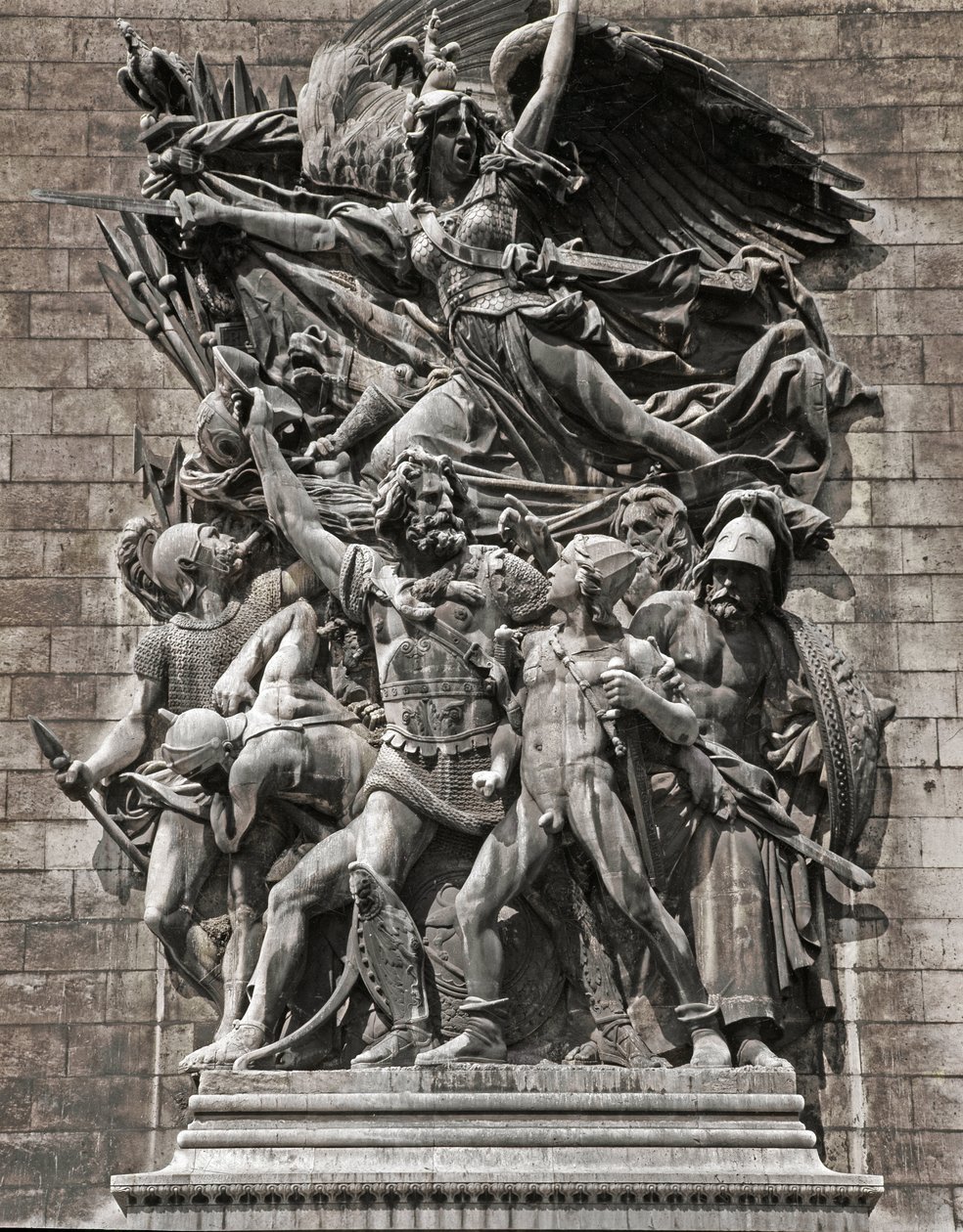 Wyjazd Ochotników z 1792 r. lub Marsylianka (kamienna płaskorzeźba autorstwa Francois Rude