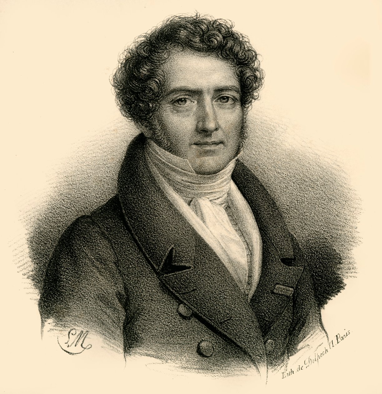 Boieldieu, 1775-1834, ok. 1830. autorstwa Francois Seraphin Delpech