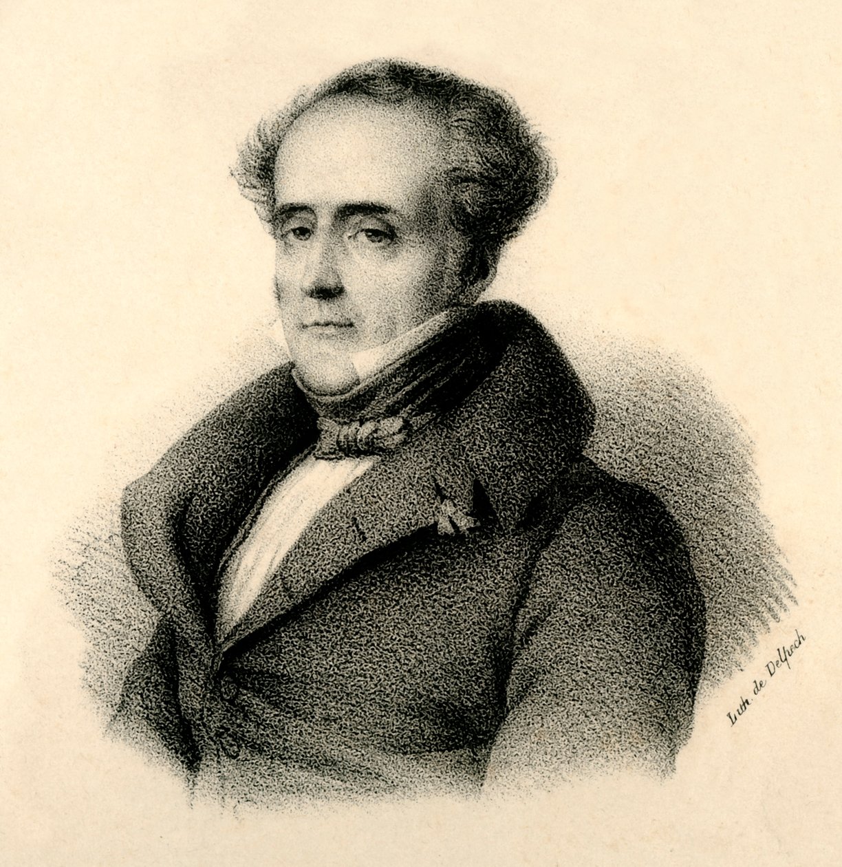 Chateaubriand, 1768-1848, ok. 1830. autorstwa Francois Seraphin Delpech