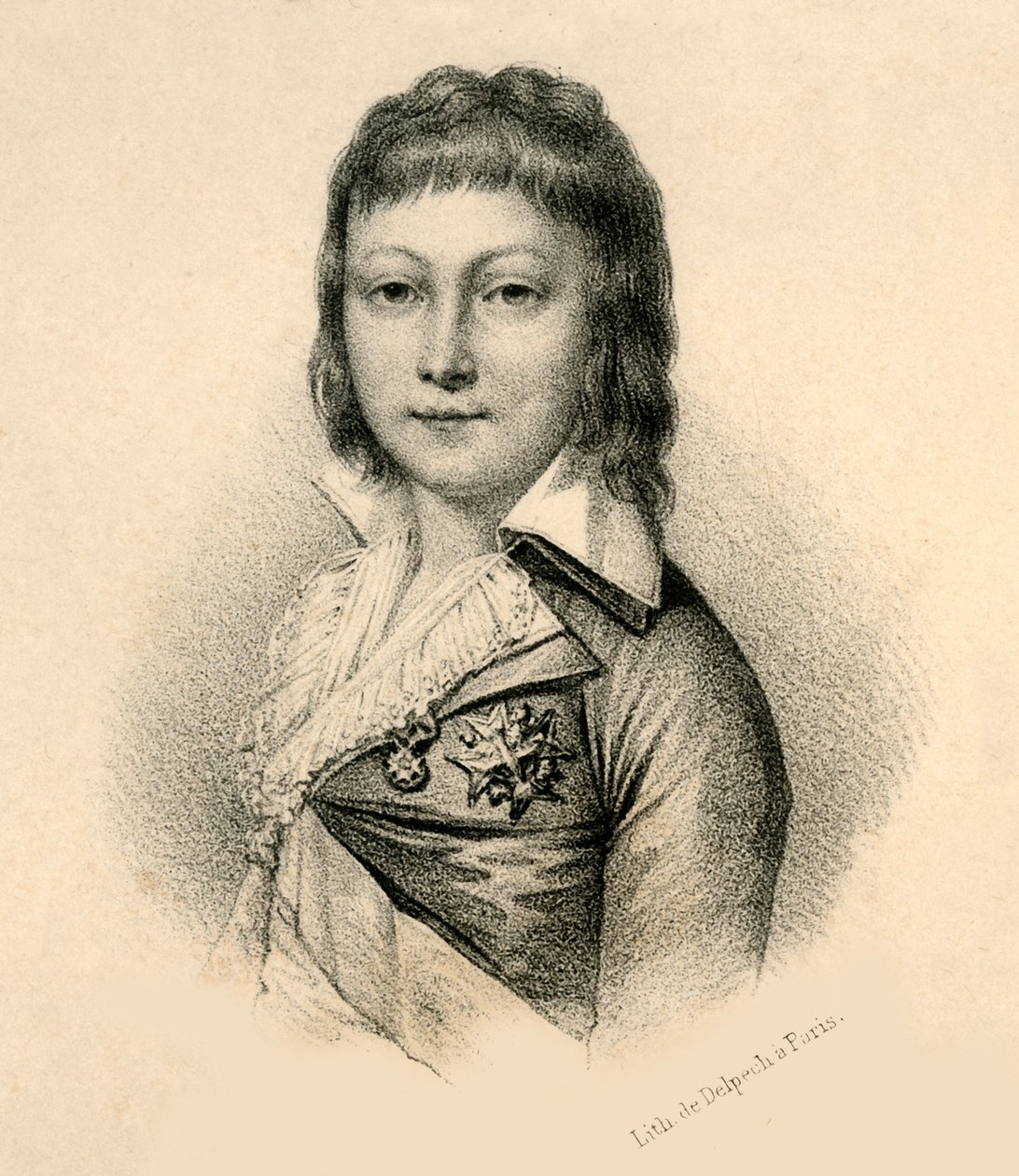 Ludwik XVII, 1785-1795, c1830. autorstwa Francois Seraphin Delpech
