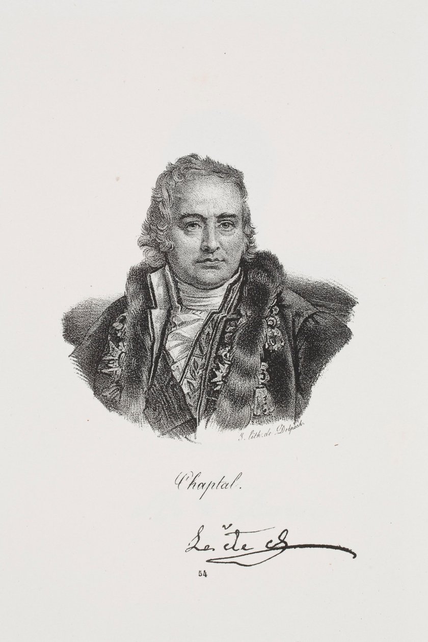 Portret Jeana Antoine’a Chaptala autorstwa Francois Seraphin Delpech