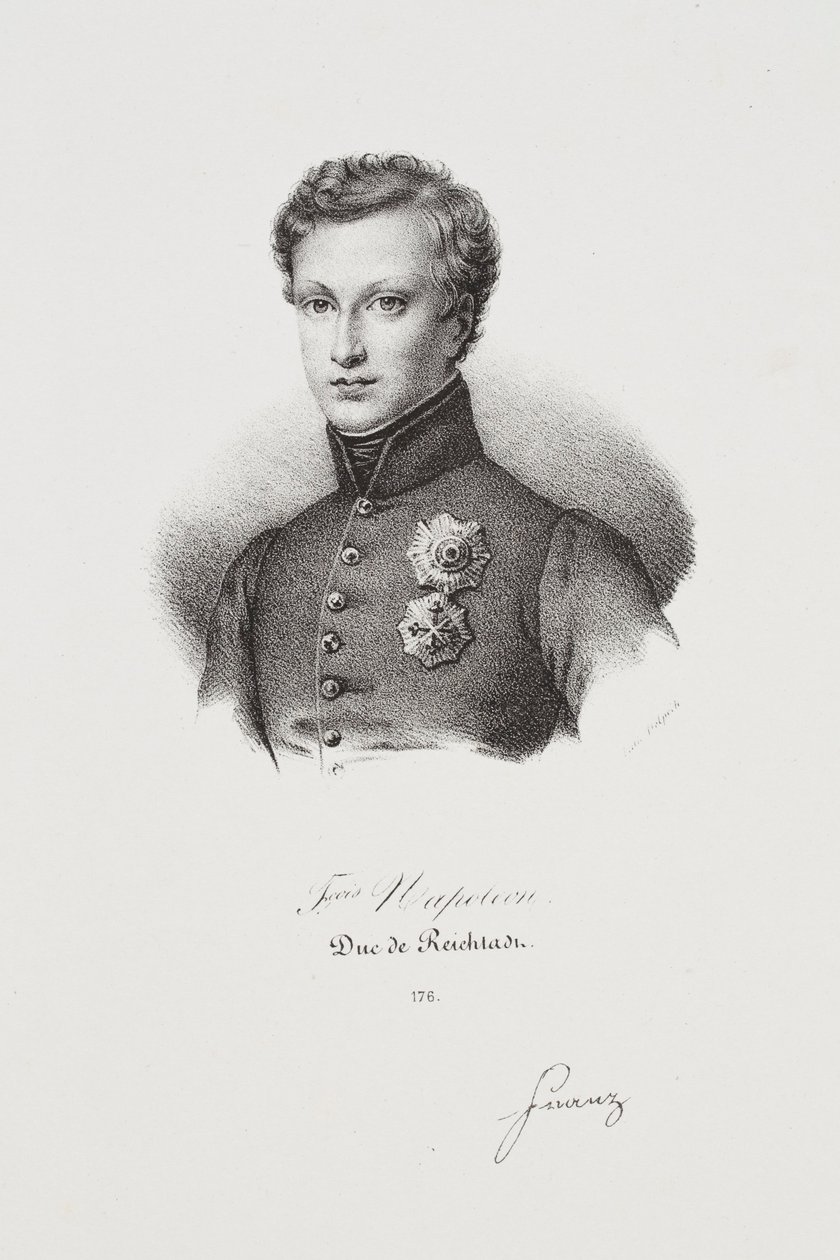 Portret Napoleona II autorstwa Francois Seraphin Delpech