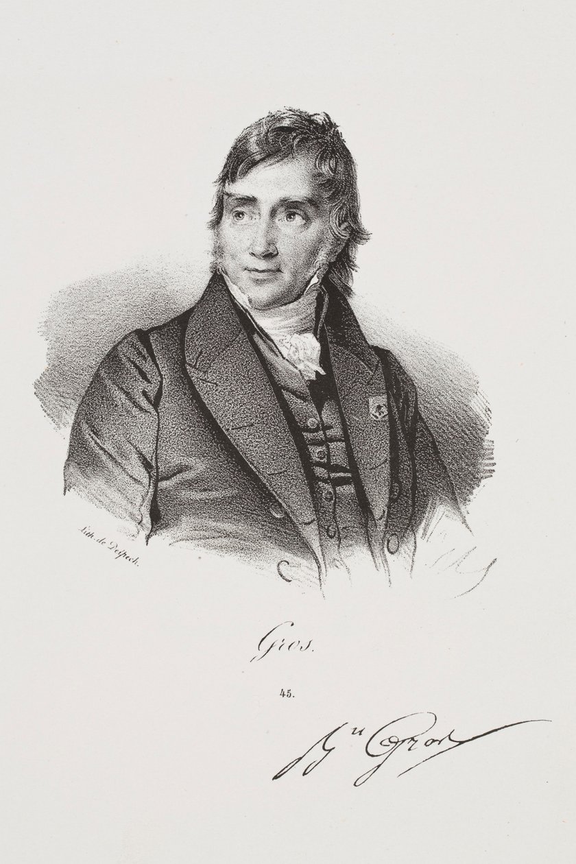 Portret artysty Antoine’a-Jeana Grosa autorstwa Francois Seraphin Delpech