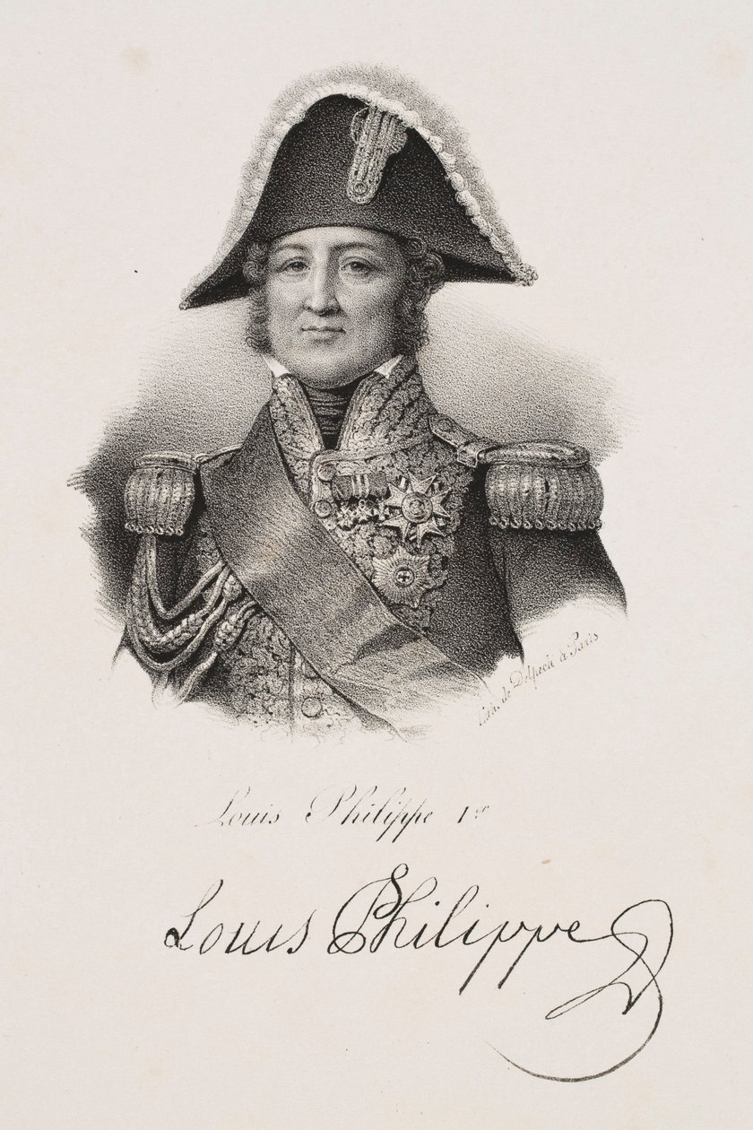 Portret króla Ludwika Filipa autorstwa Francois Seraphin Delpech