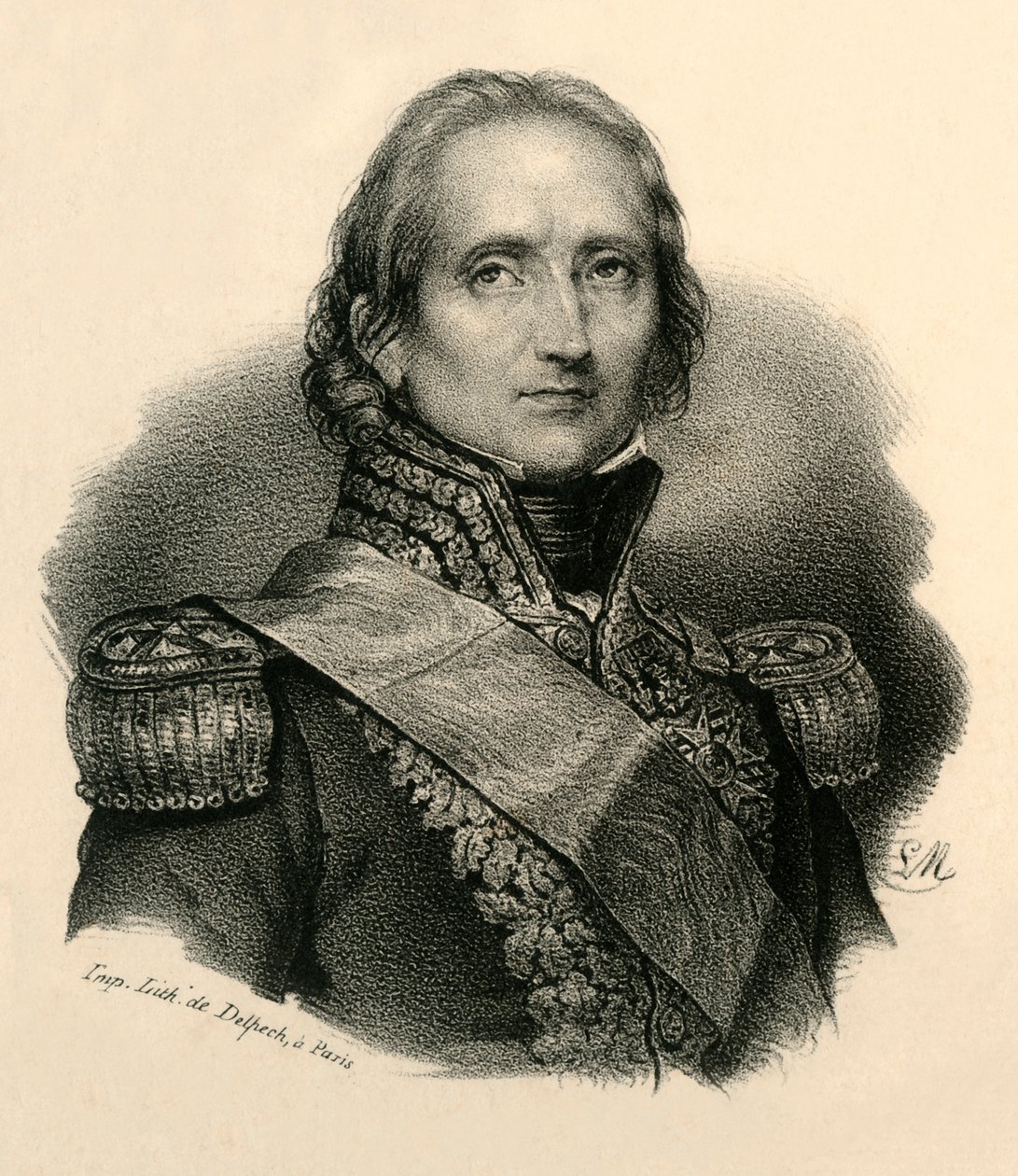 Soult, 1769-1851, c1830. autorstwa Francois Seraphin Delpech