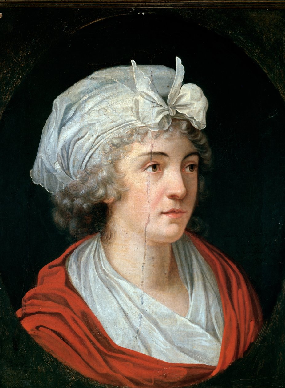 Portret Luizy ze Stolberg-Gedern autorstwa Francois Xavier Fabre
