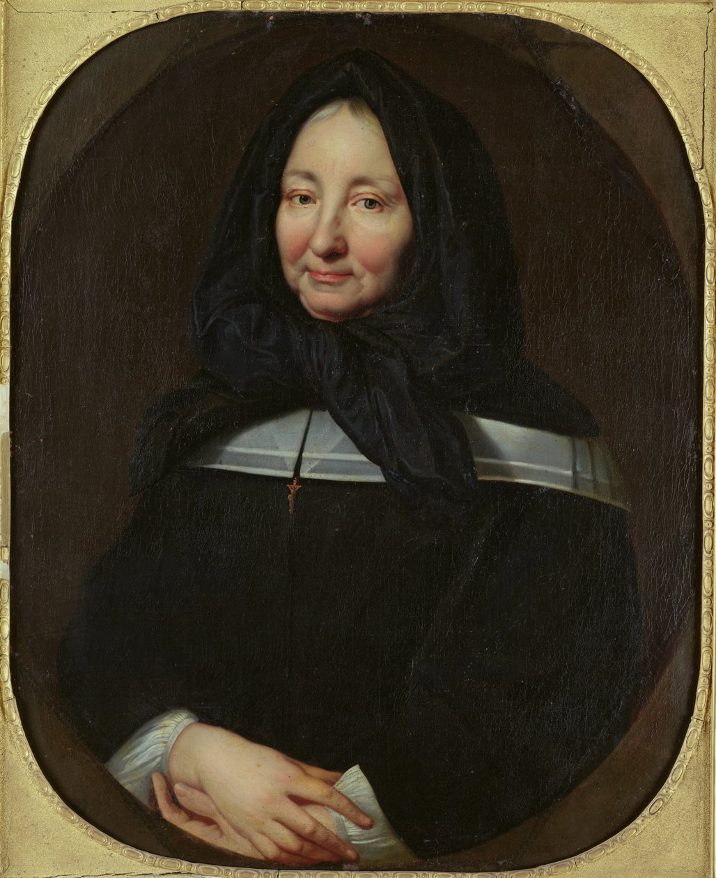 Portret Madame Marie Bonneau de Miramion (1629-96) ok. 1690 r. autorstwa Jean François de Troy
