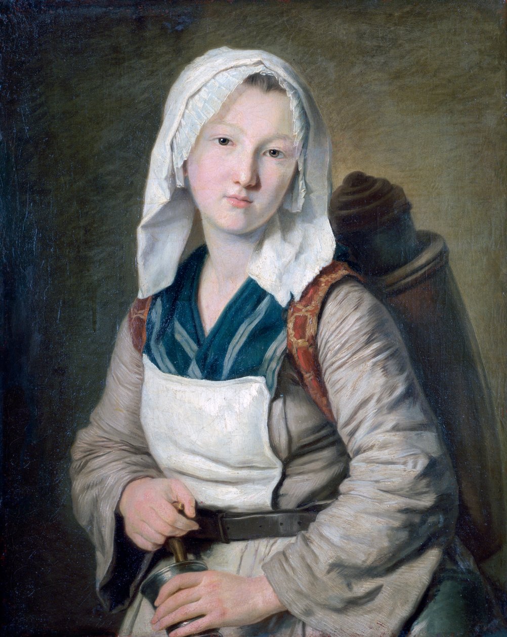 Sprzedawca herbaty ziołowej, c1725-1778 autorstwa Francoise Duparc