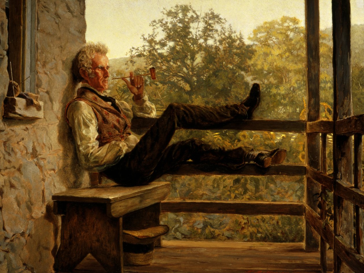Niepodległość (Squire Jack Porter) autorstwa Frank Blackwell Mayer