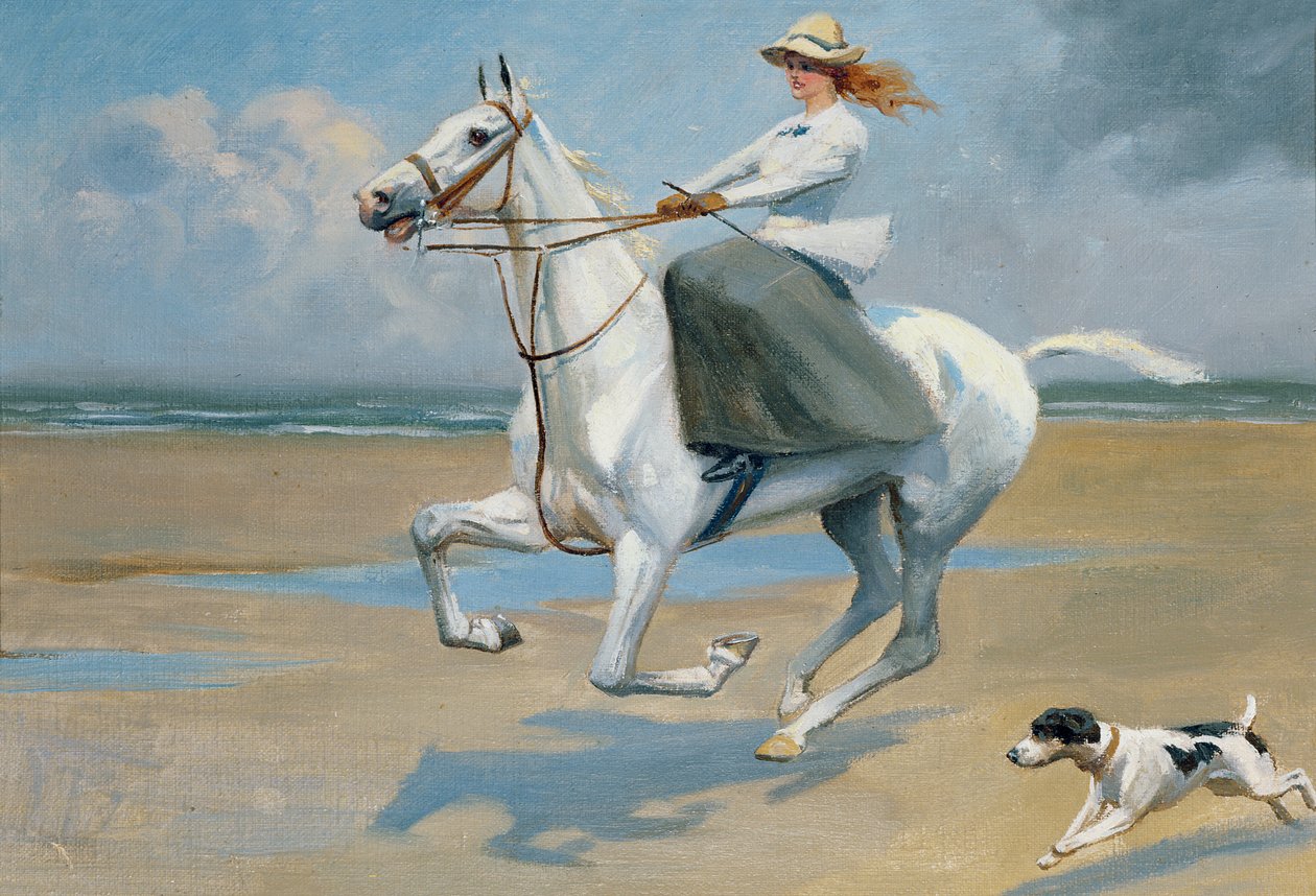 Jazda na Strand autorstwa Frank P. Stonelake