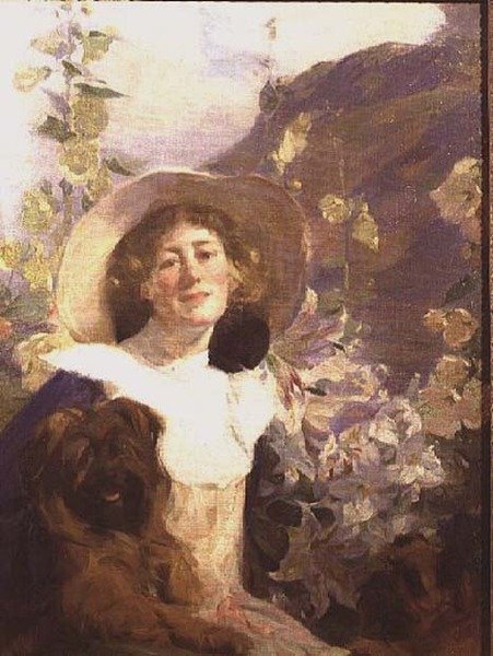 Żona Artysty Katherine autorstwa Frank Bramley