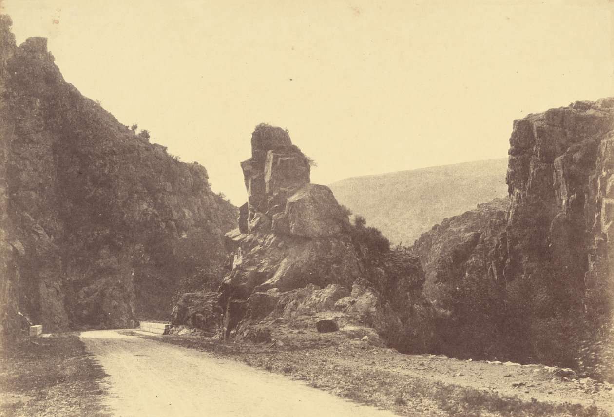 Krajobraz, 1858 (zdjęcie) autorstwa Frank Chauvassaigne