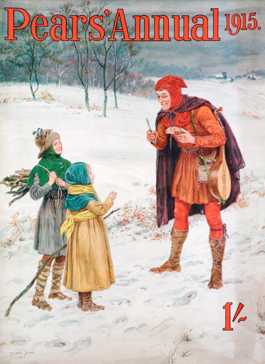 Okładka Gruszek Roczna, 1915 autorstwa Frank Dadd