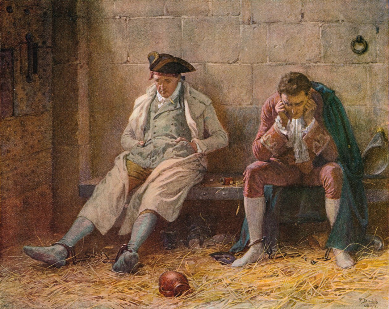 Ci, którzy pływają w grzechu, muszą tonąć w smutku, 1895, 1906. autorstwa Frank Dadd