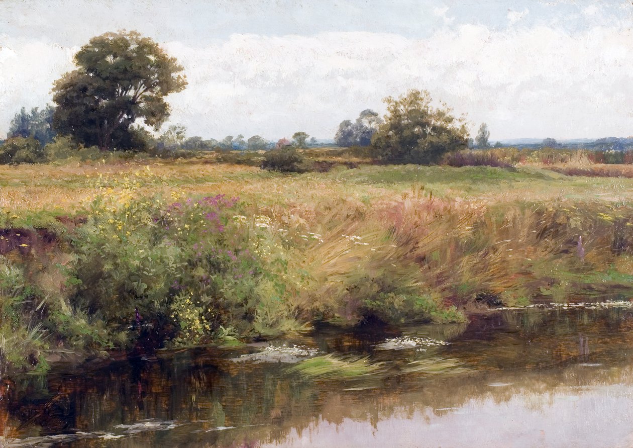 Pejzaż Surrey (obraz) autorstwa Frank Dicksee