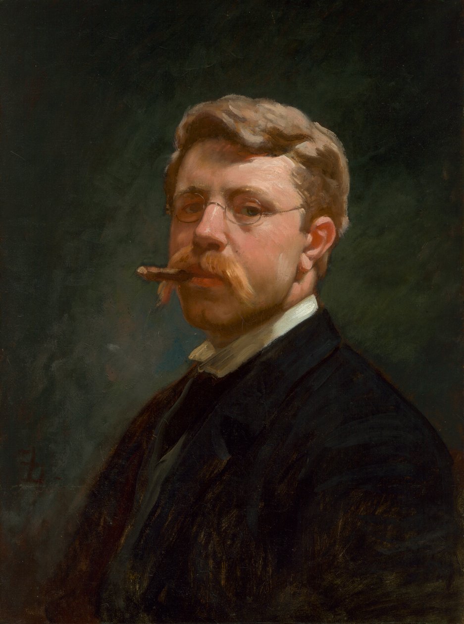 Autoportret Franka Duvenecka, ok. 1930 r. 1890. autorstwa Frank Duveneck
