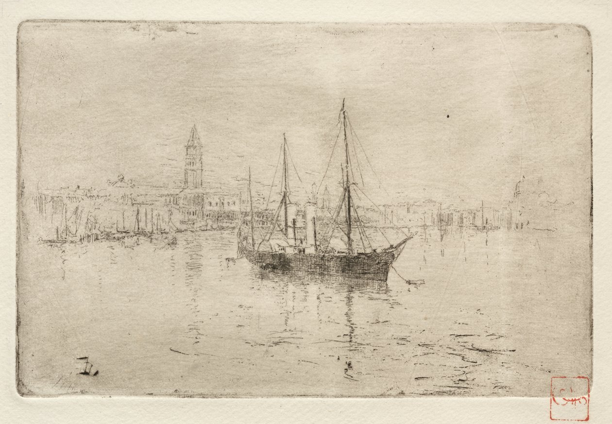 Canal Grande, Wenecja autorstwa Frank Duveneck