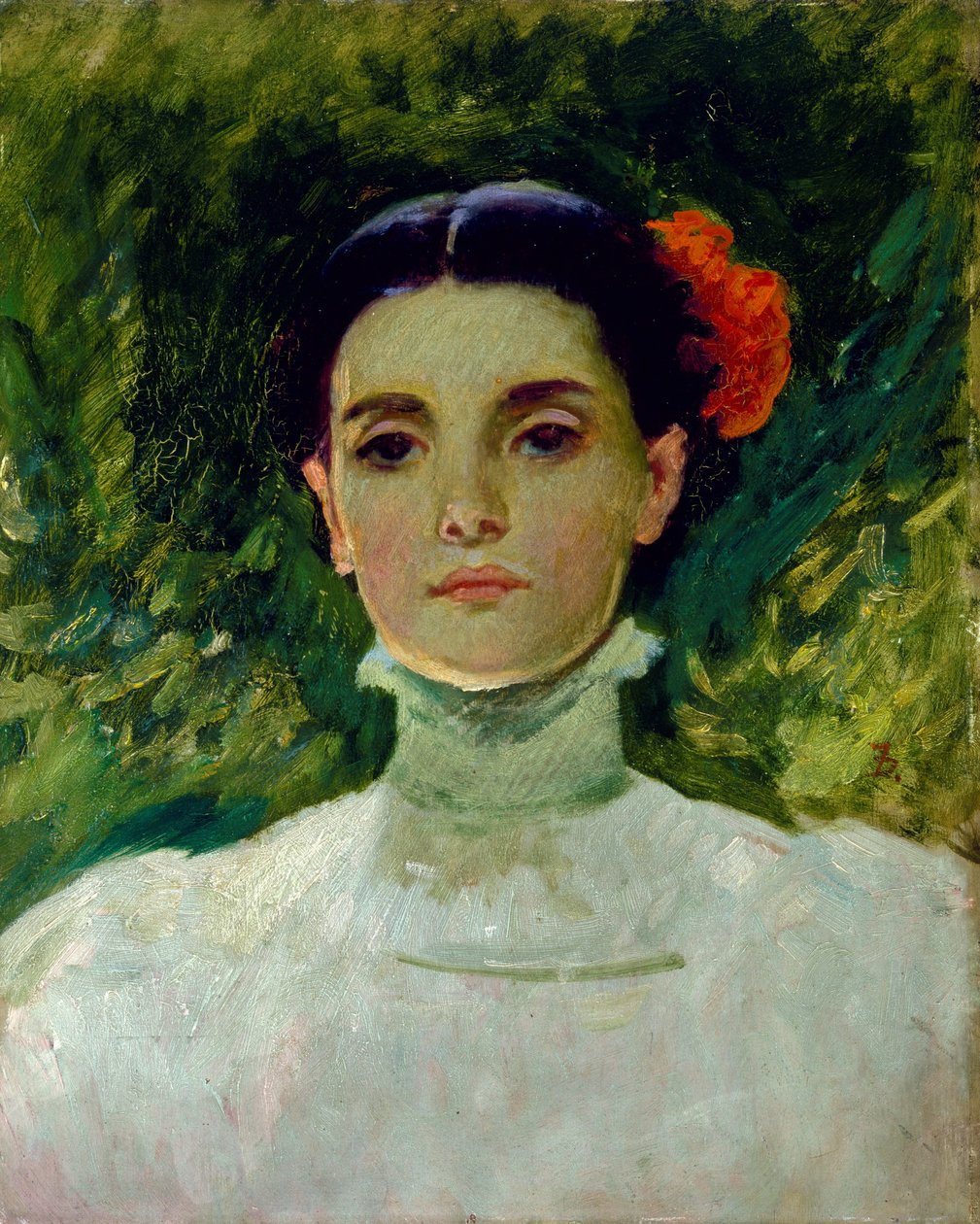 Portret Maggie Wilson autorstwa Frank Duveneck