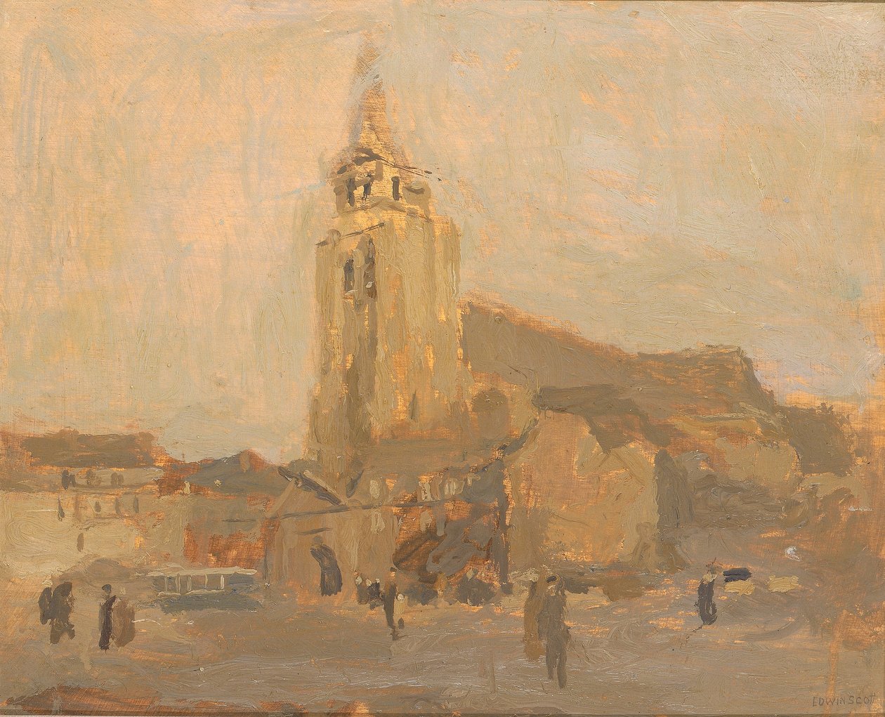 Kościół Świętego Wesołego autorstwa Frank Edwin Scott