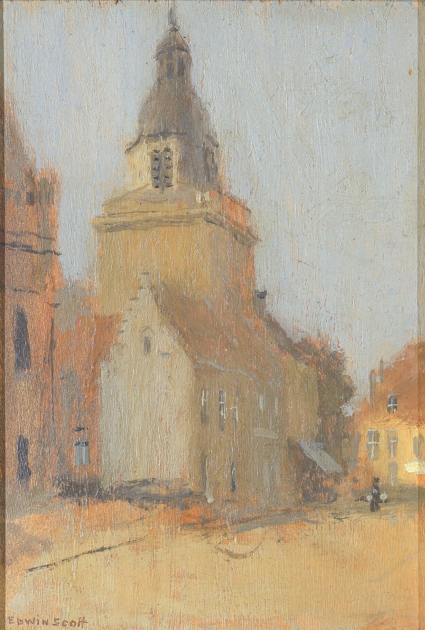 Kościół miejski autorstwa Frank Edwin Scott