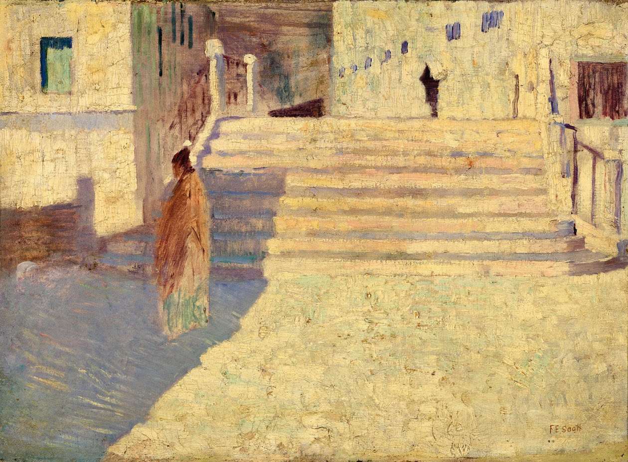 Femmes pres des Escaliers no. II autorstwa Frank Edwin Scott