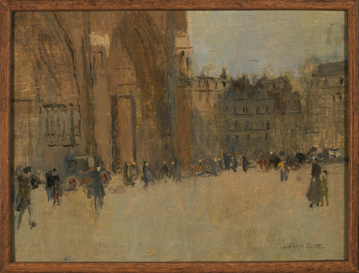 Notre Dame nr. III, b.d. autorstwa Frank Edwin Scott