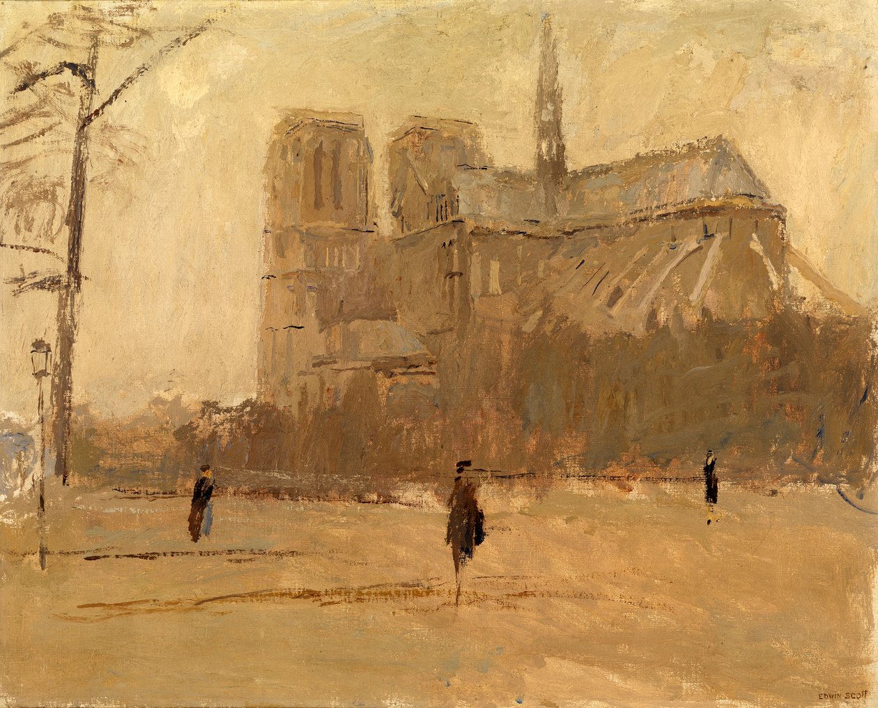Notre Dame nr. ja, b.d. autorstwa Frank Edwin Scott