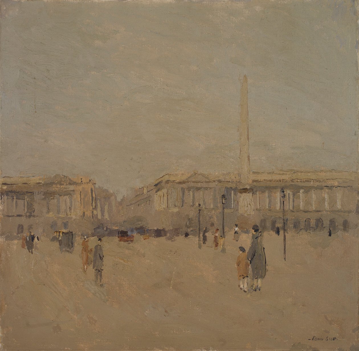 Place de la Concorde nr. II autorstwa Frank Edwin Scott