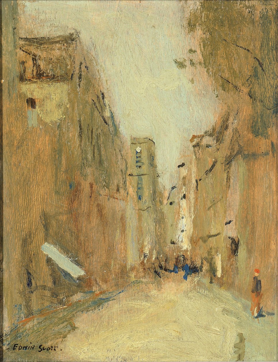 Rue San Jacques, Paryż autorstwa Frank Edwin Scott