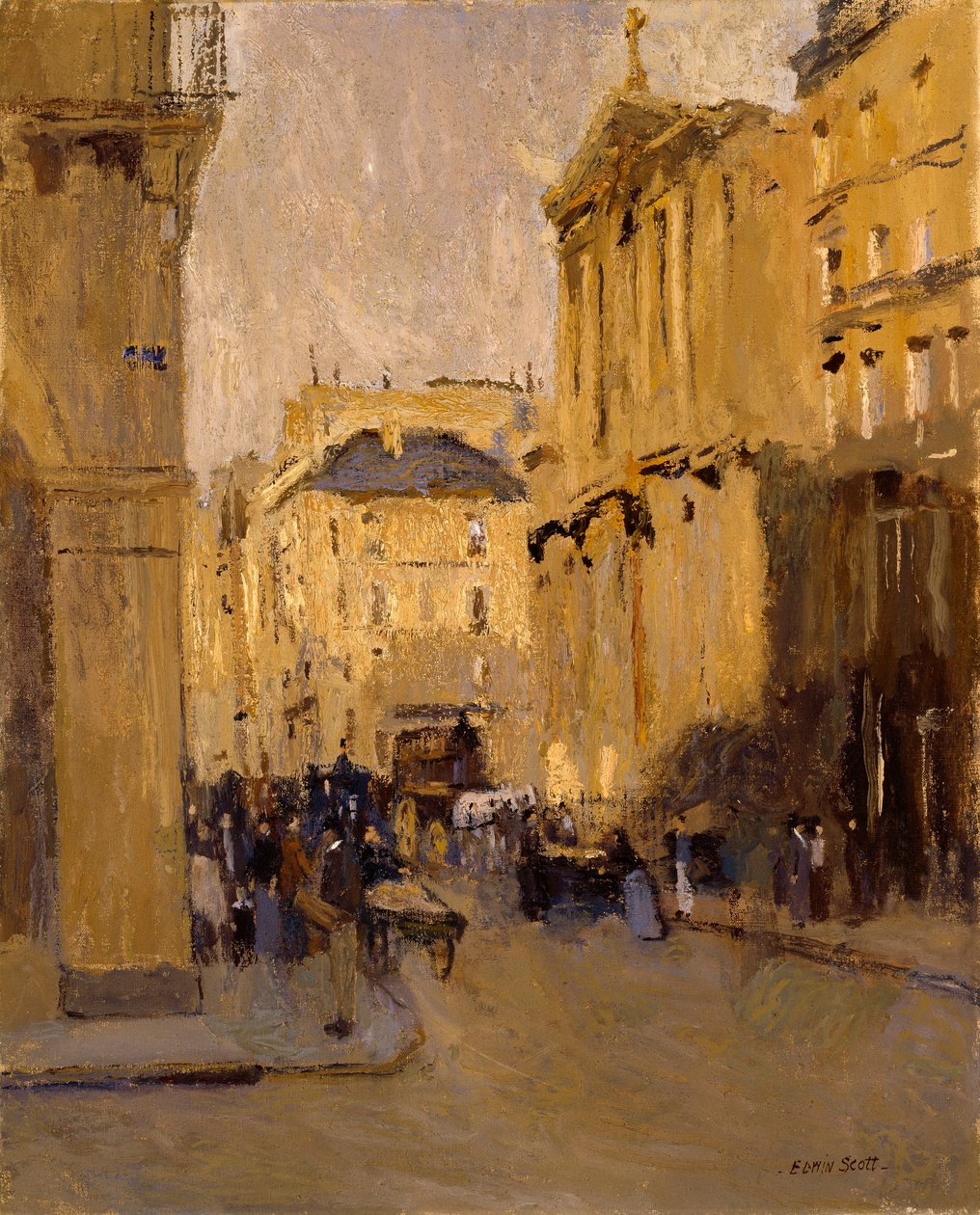 Saint Roche, Rue Saint Honore autorstwa Frank Edwin Scott
