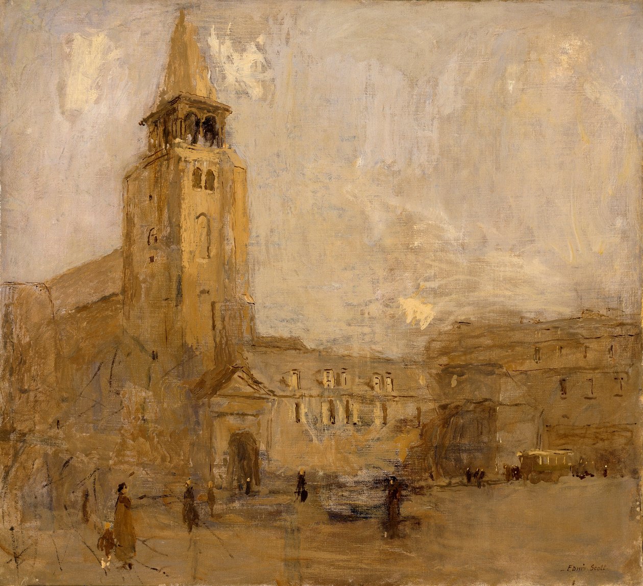 St. Germain des Pres no. II autorstwa Frank Edwin Scott