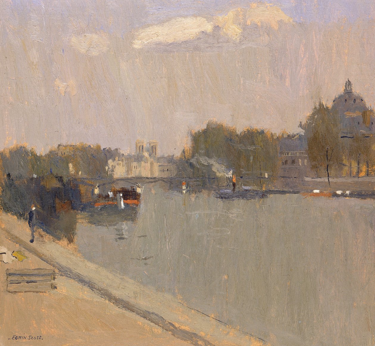 Sekwana w Paris L