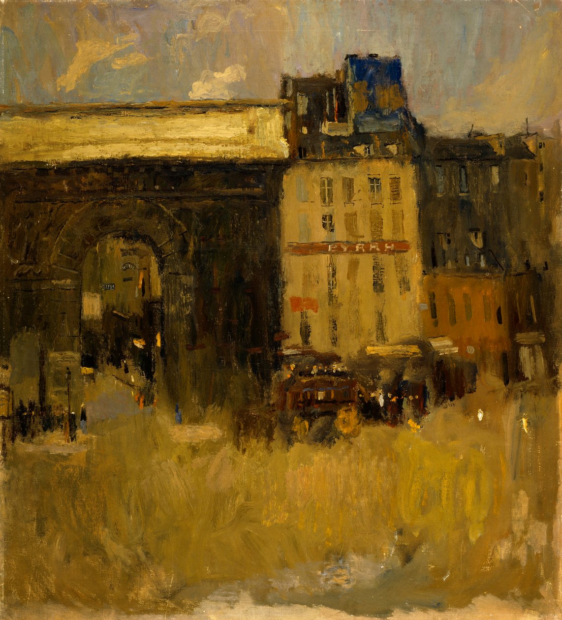 Vieilles Maisons (Paryż) autorstwa Frank Edwin Scott