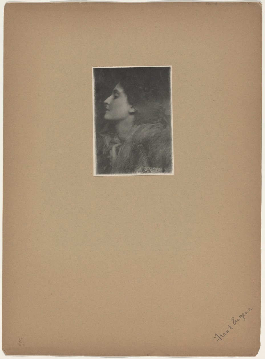 Lady of Charlotte, 1901 (zdjęcie) autorstwa Frank Eugene