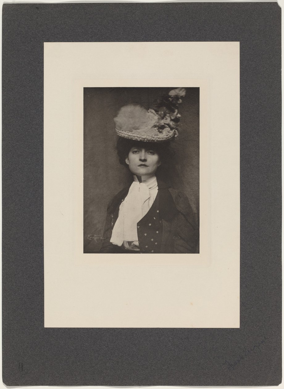 Portret panny Jones, 1901 (zdjęcie) autorstwa Frank Eugene