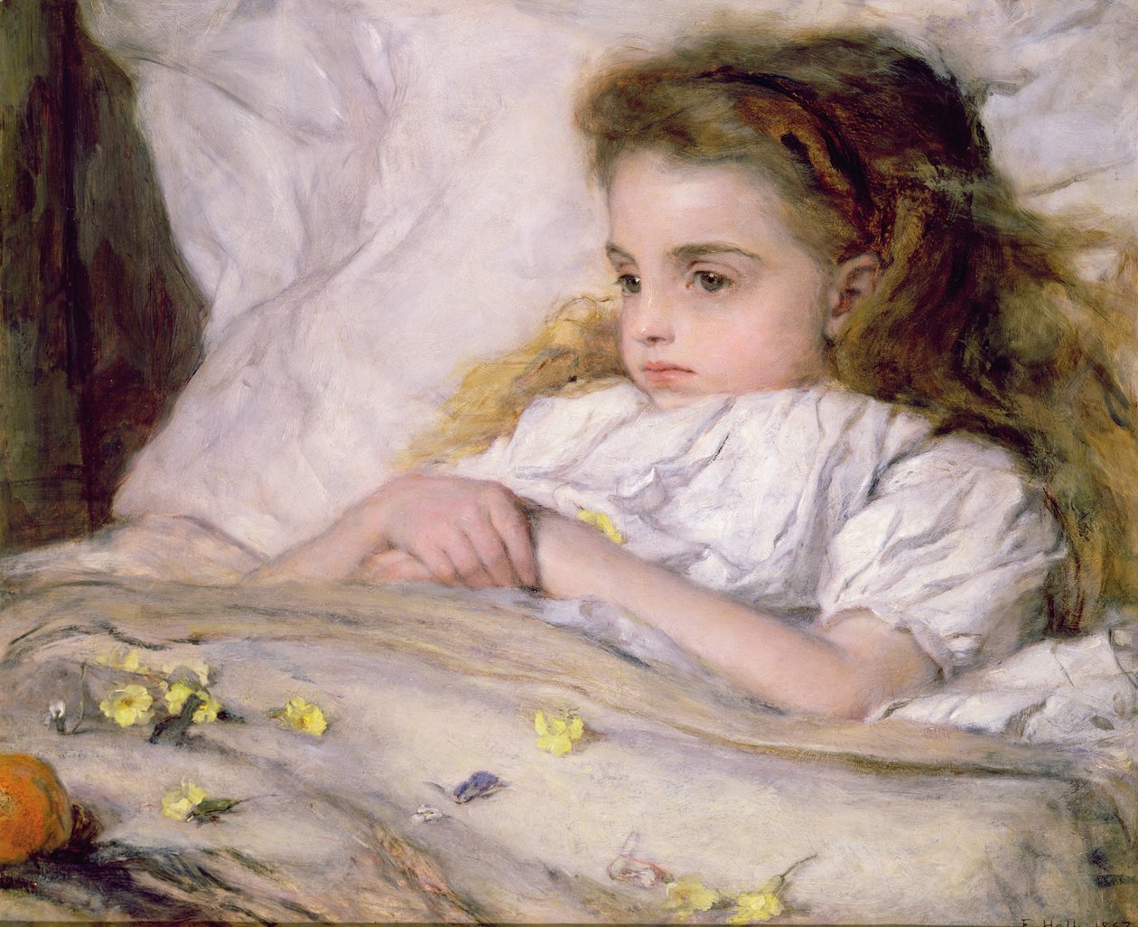 Rekonwalescent autorstwa Frank Holl