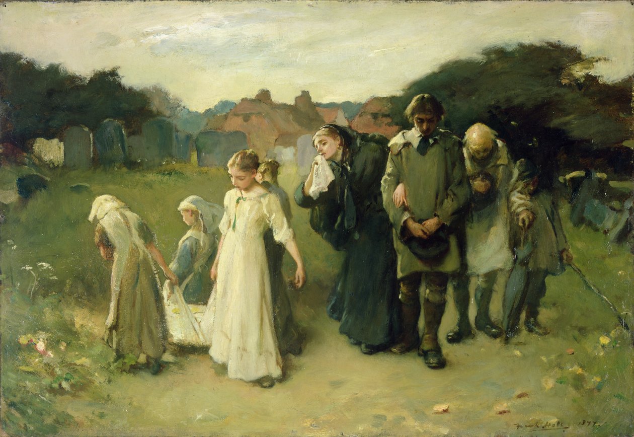 Śmierć jej pierworodnego autorstwa Frank Holl