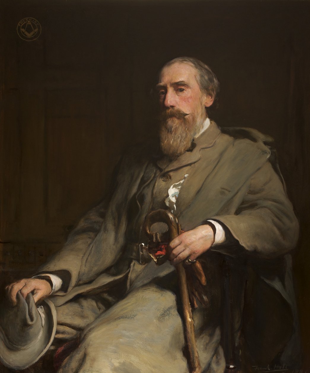 Trzeci Lord de Tabley autorstwa Frank Holl
