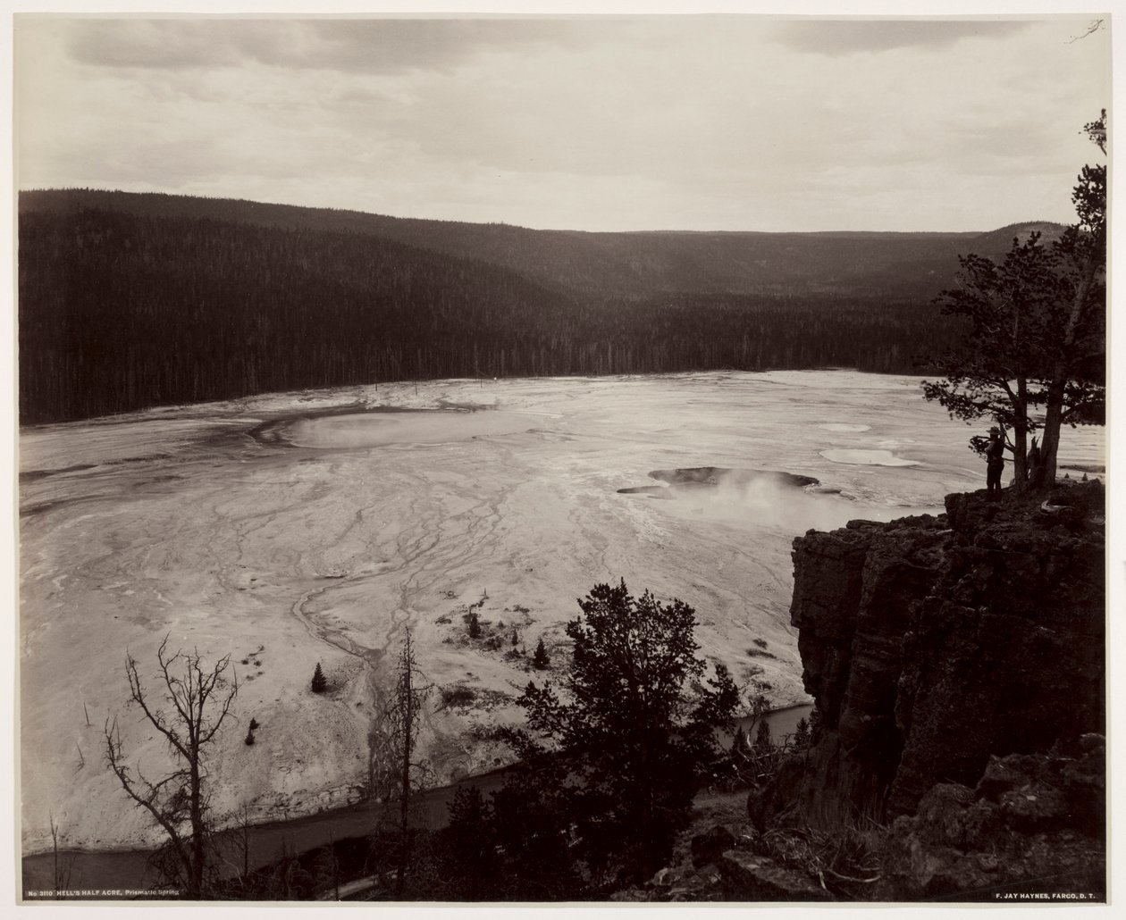 Hells Half Acre, Pryzmatyczne Sprężyny, ok. 1930 koniec lat 80. XIX wieku. autorstwa Frank Jay Haynes