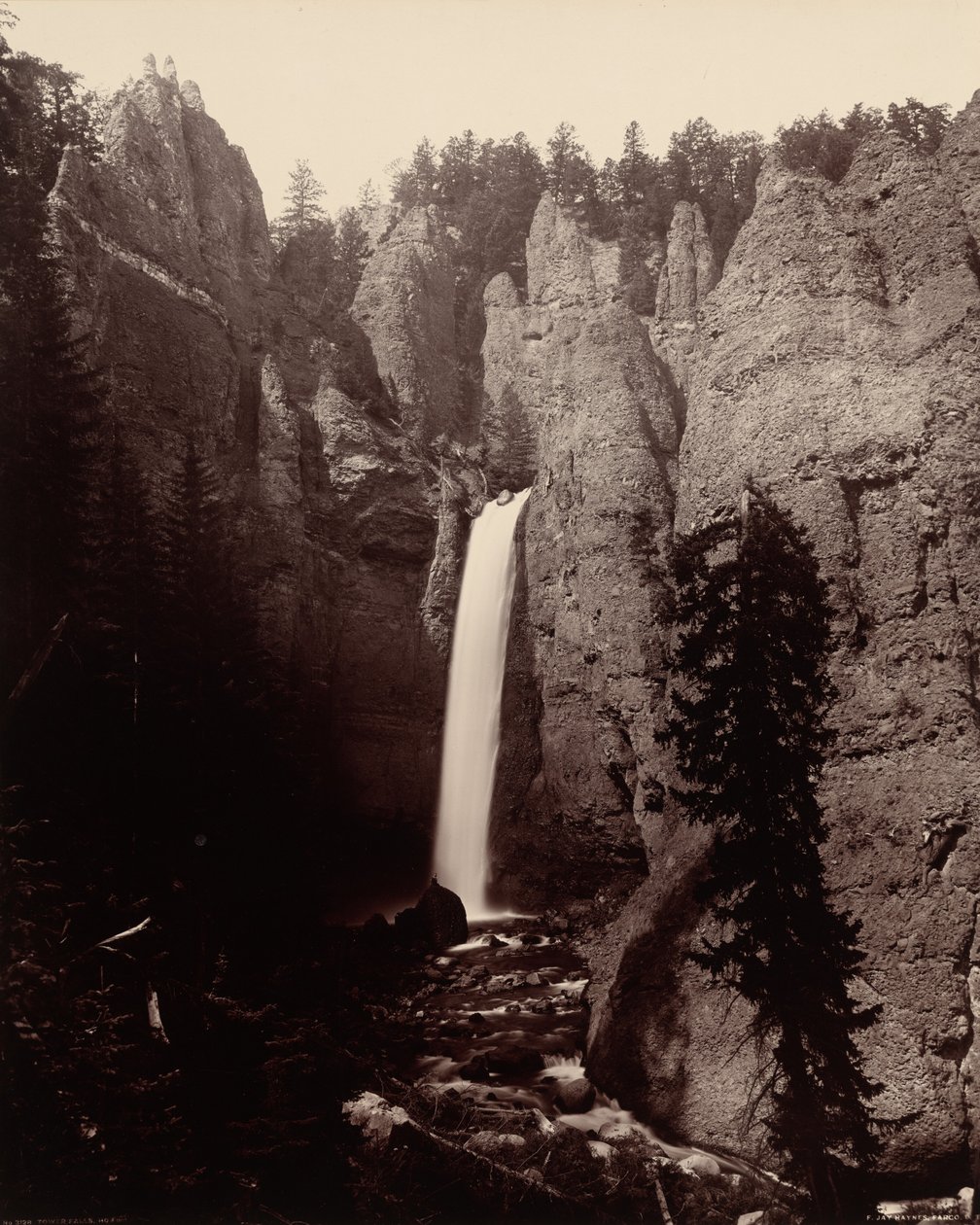 Tower Falls autorstwa Frank Jay Haynes