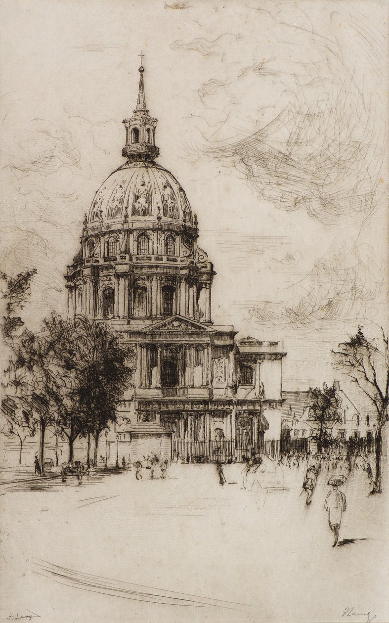 Les Invalides, Paryż autorstwa Frank Laing