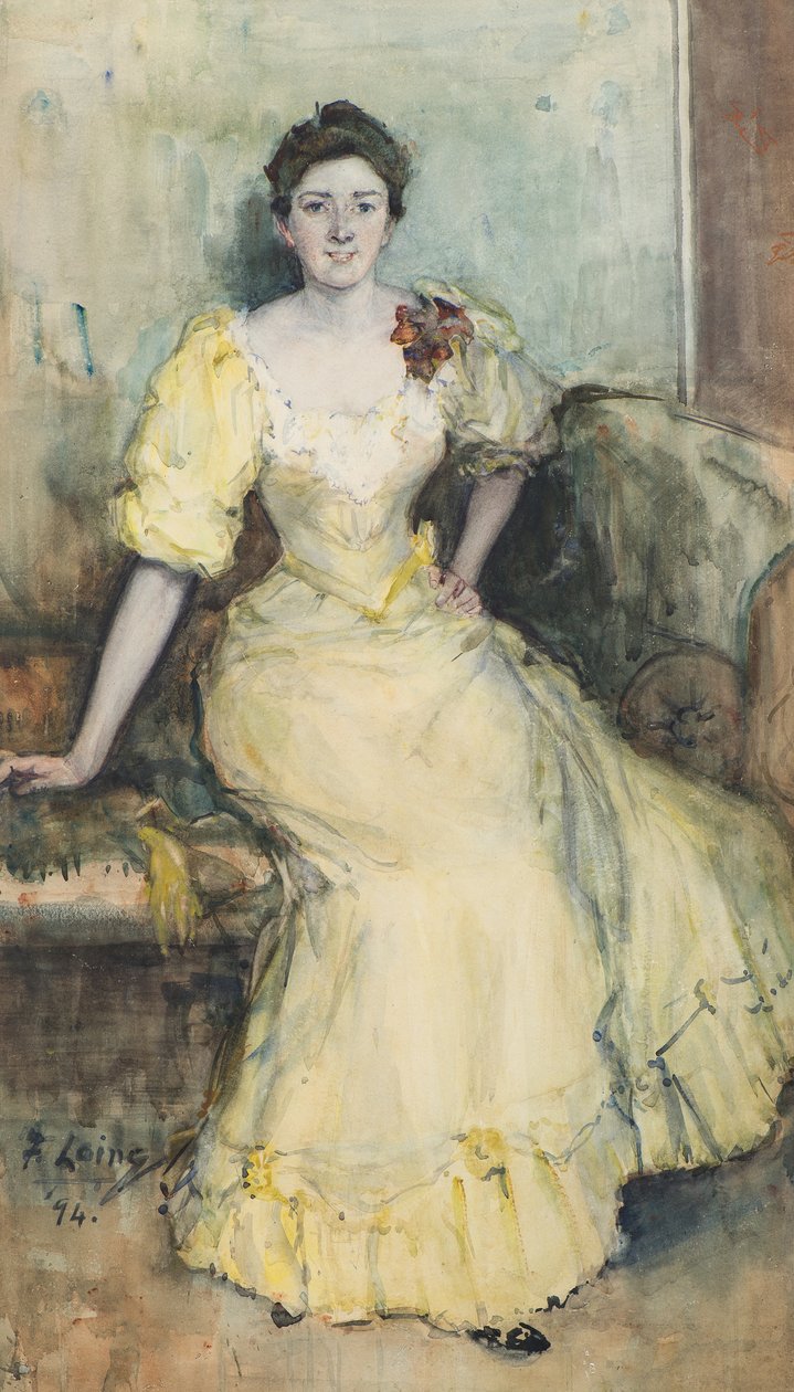 Żółta Dziewczyna autorstwa Frank Laing