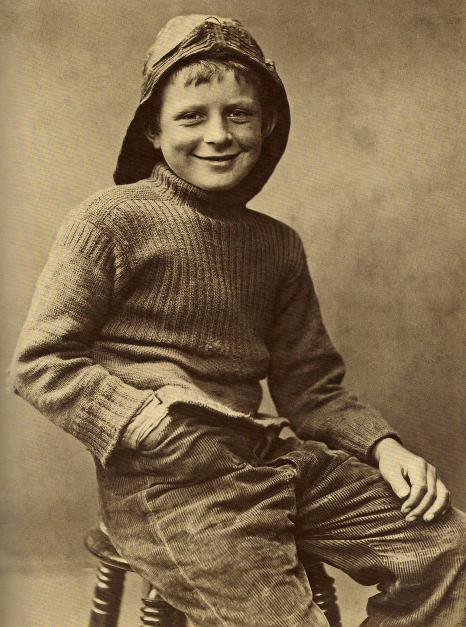 Portret młodego chłopca, 1889 autorstwa Frank Meadow Sutcliffe