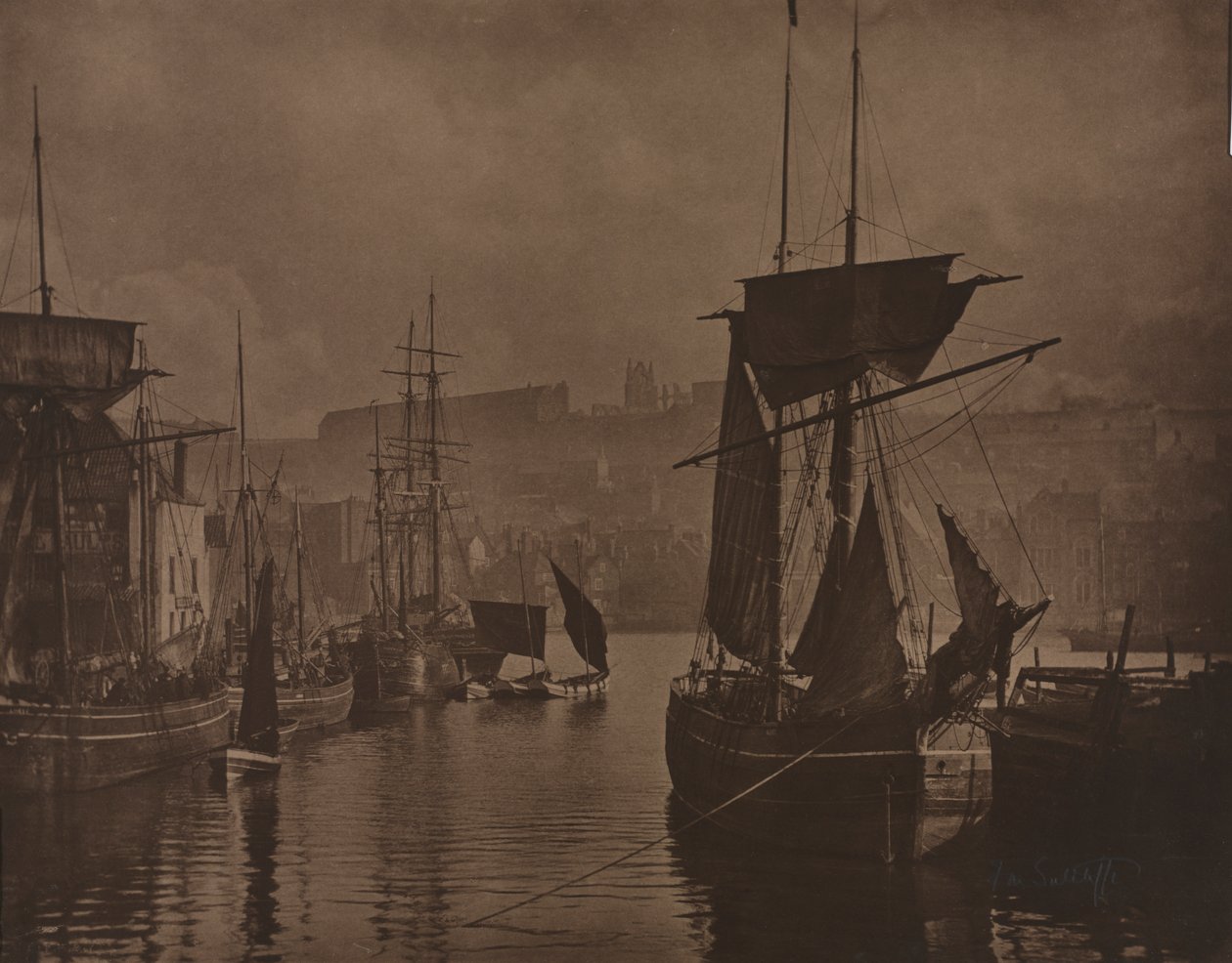 Port Whitby autorstwa Frank Meadow Sutcliffe